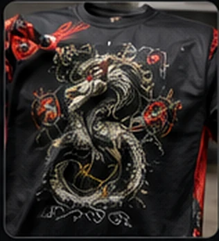 Exemplo visual de personalização de camiseta 5